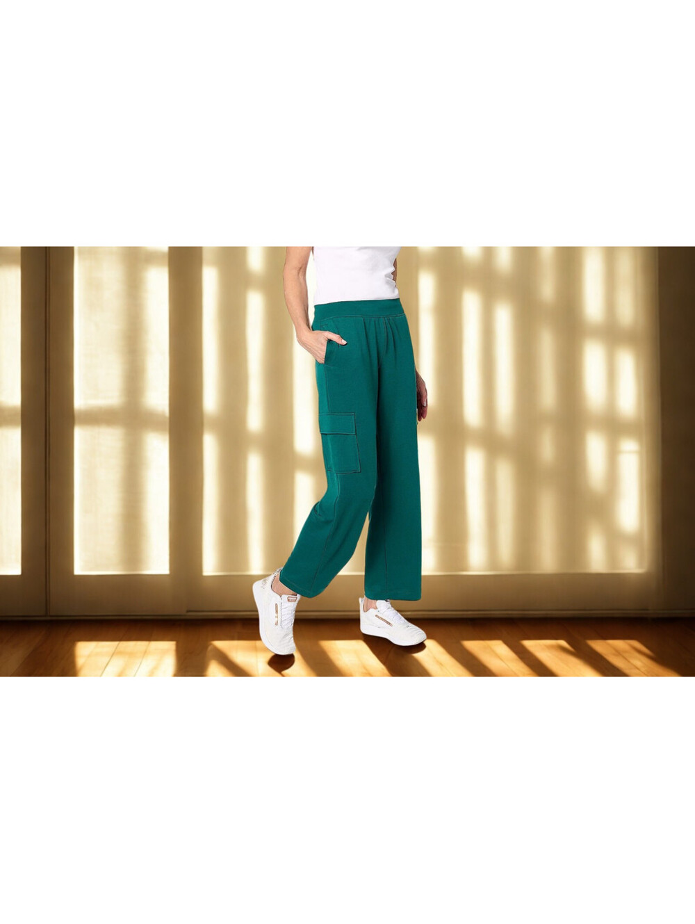 Cuddl Duds Lightweight Comfort Cargo Lounge Pant Size XL
